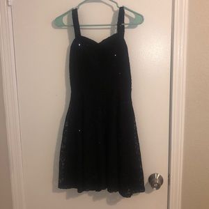 Black sparkly dress